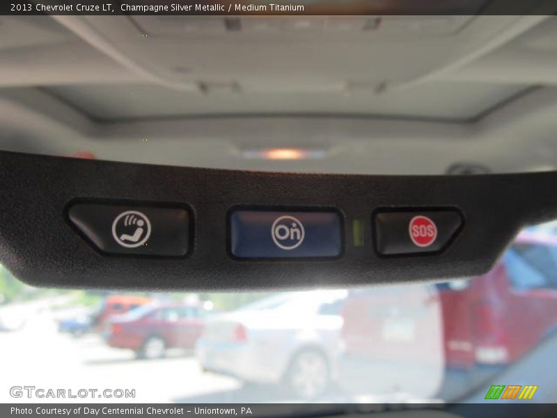 Champagne Silver Metallic / Medium Titanium 2013 Chevrolet Cruze LT