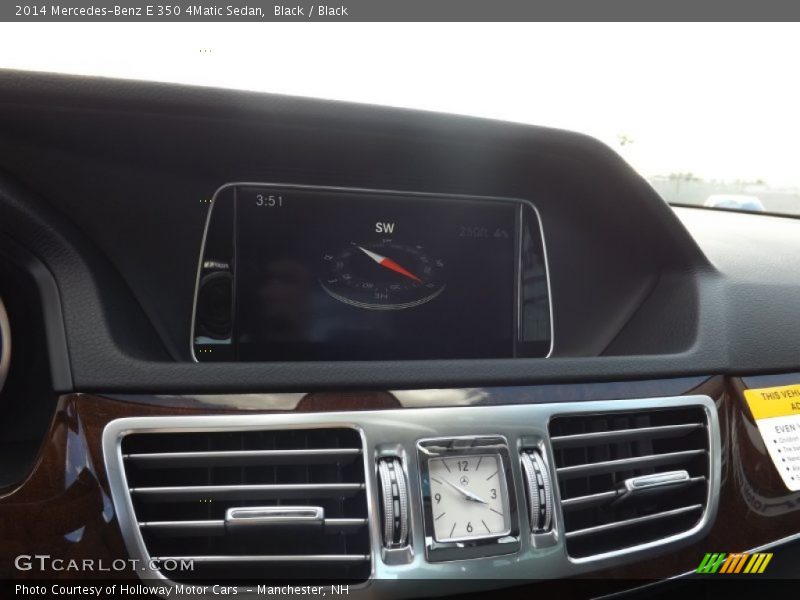 Black / Black 2014 Mercedes-Benz E 350 4Matic Sedan