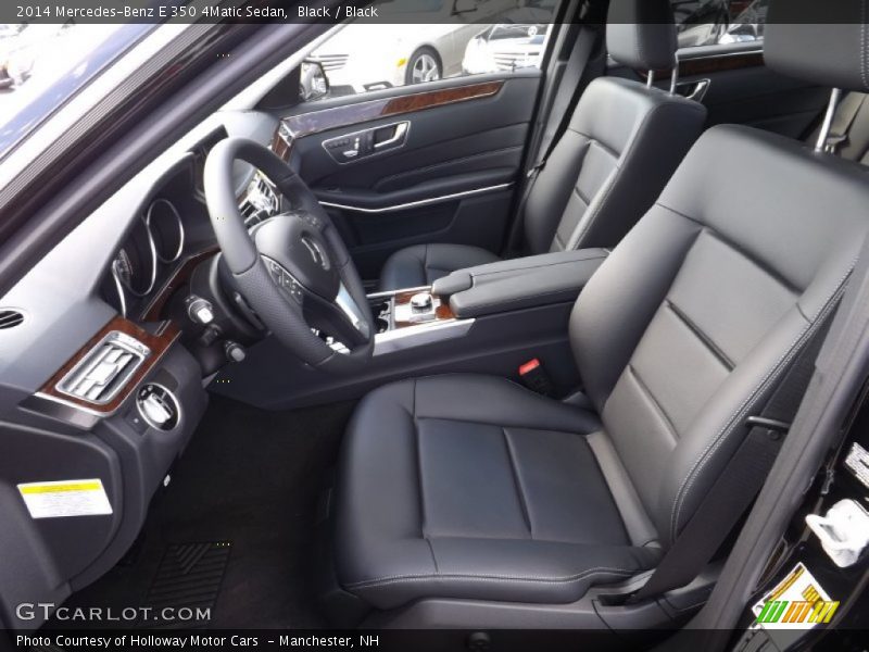 Black / Black 2014 Mercedes-Benz E 350 4Matic Sedan