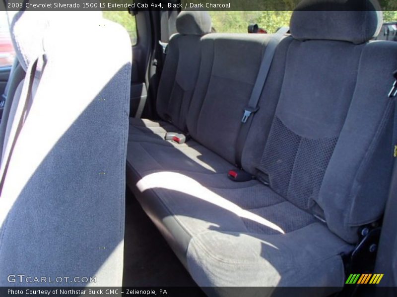 Black / Dark Charcoal 2003 Chevrolet Silverado 1500 LS Extended Cab 4x4