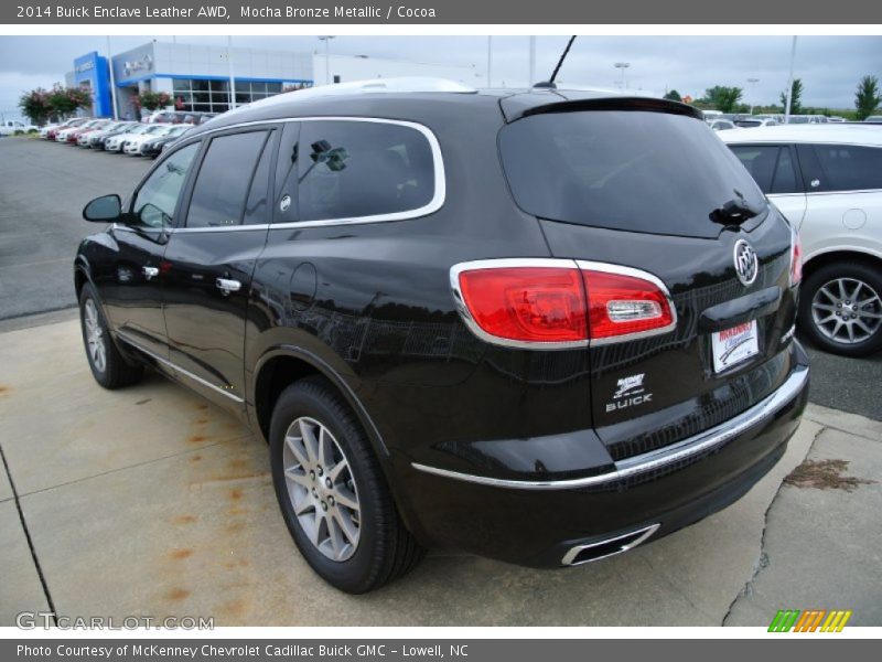 Mocha Bronze Metallic / Cocoa 2014 Buick Enclave Leather AWD