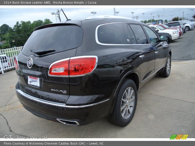Mocha Bronze Metallic / Cocoa 2014 Buick Enclave Leather AWD