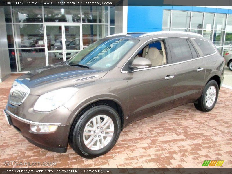 Cocoa Metallic / Cashmere/Cocoa 2008 Buick Enclave CX AWD