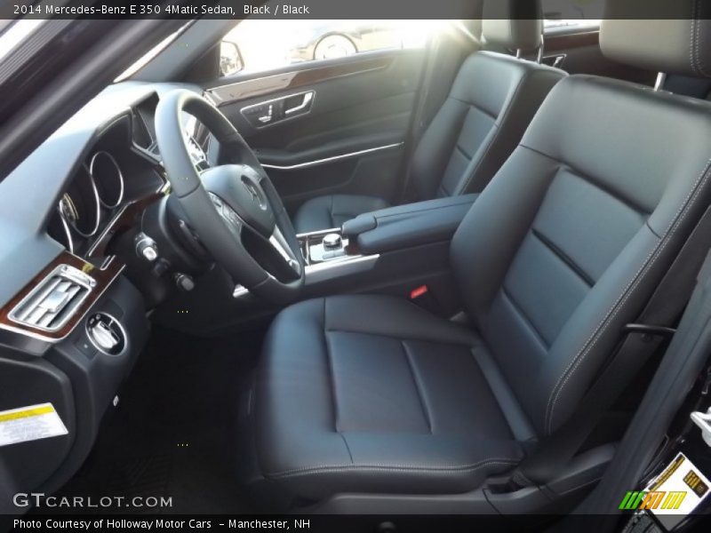 Black / Black 2014 Mercedes-Benz E 350 4Matic Sedan