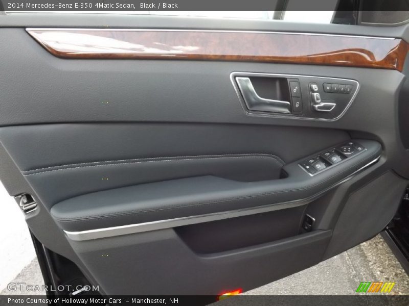 Black / Black 2014 Mercedes-Benz E 350 4Matic Sedan
