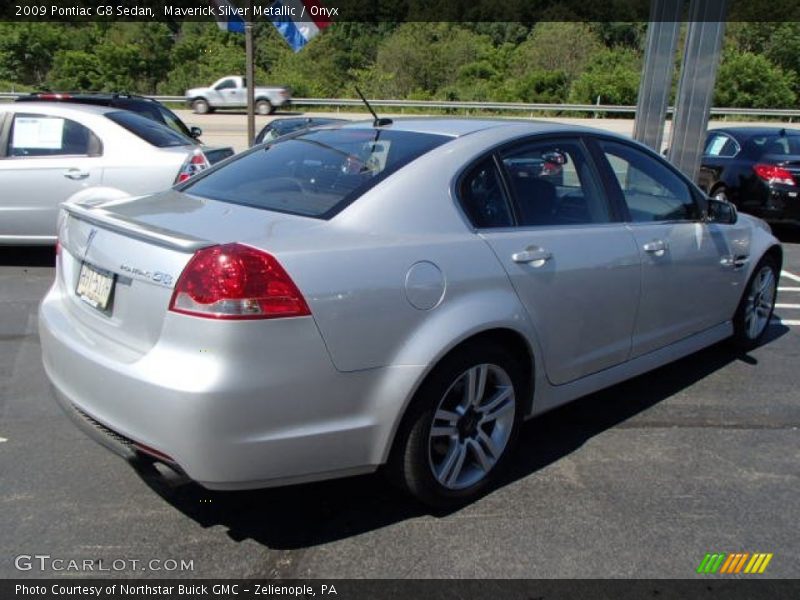 Maverick Silver Metallic / Onyx 2009 Pontiac G8 Sedan