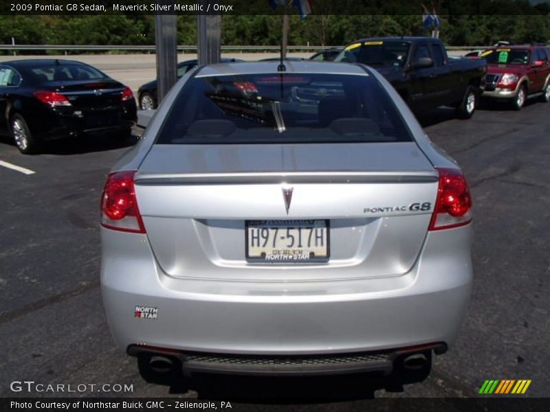 Maverick Silver Metallic / Onyx 2009 Pontiac G8 Sedan