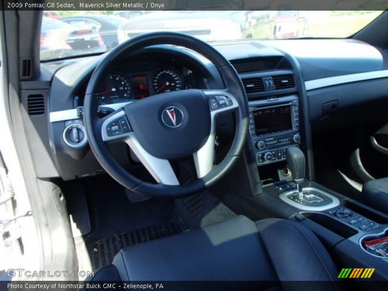 Maverick Silver Metallic / Onyx 2009 Pontiac G8 Sedan