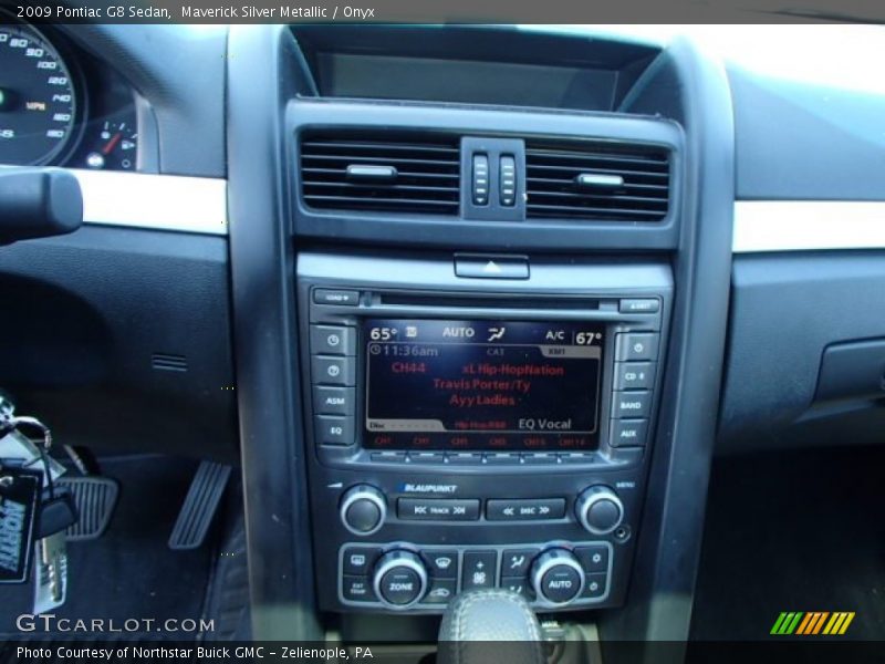 Maverick Silver Metallic / Onyx 2009 Pontiac G8 Sedan