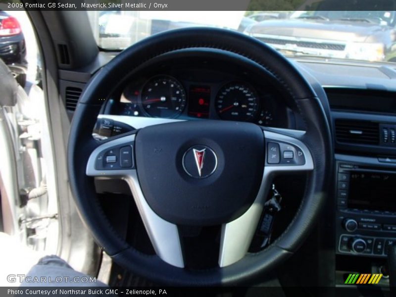 Maverick Silver Metallic / Onyx 2009 Pontiac G8 Sedan