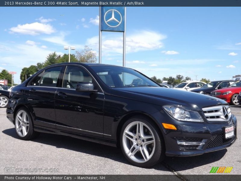 Magnetite Black Metallic / Ash/Black 2013 Mercedes-Benz C 300 4Matic Sport