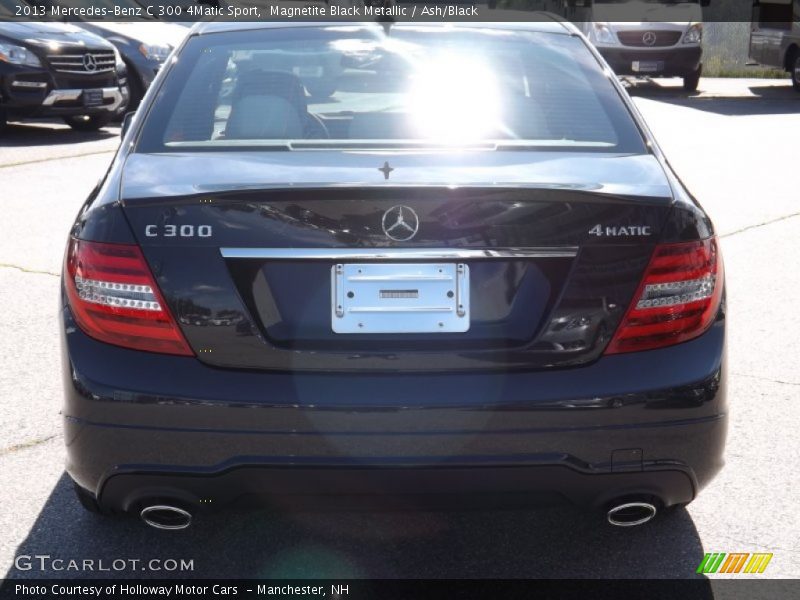 Magnetite Black Metallic / Ash/Black 2013 Mercedes-Benz C 300 4Matic Sport