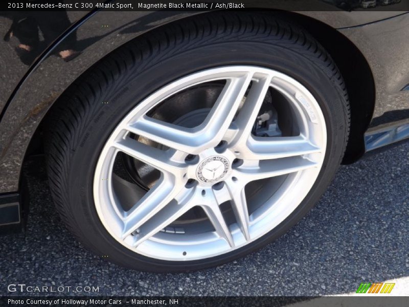 Magnetite Black Metallic / Ash/Black 2013 Mercedes-Benz C 300 4Matic Sport