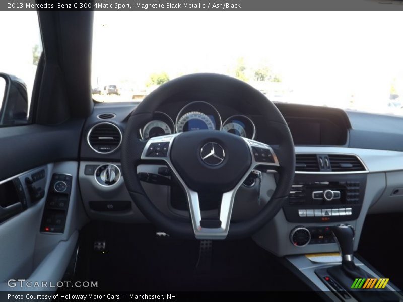 Magnetite Black Metallic / Ash/Black 2013 Mercedes-Benz C 300 4Matic Sport