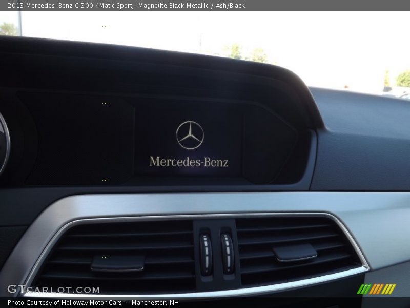 Magnetite Black Metallic / Ash/Black 2013 Mercedes-Benz C 300 4Matic Sport