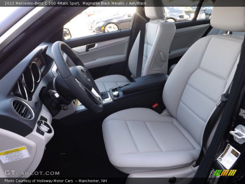 Magnetite Black Metallic / Ash/Black 2013 Mercedes-Benz C 300 4Matic Sport