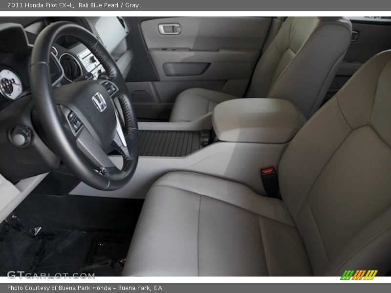 Bali Blue Pearl / Gray 2011 Honda Pilot EX-L