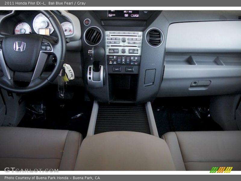Bali Blue Pearl / Gray 2011 Honda Pilot EX-L