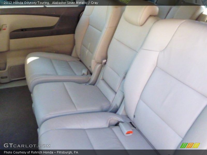 Alabaster Silver Metallic / Gray 2012 Honda Odyssey Touring