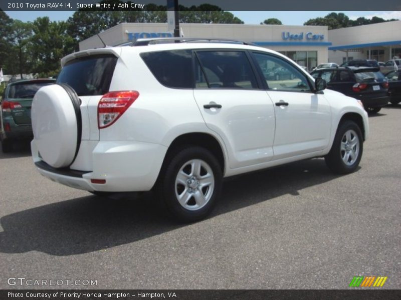 Super White / Ash Gray 2010 Toyota RAV4 I4