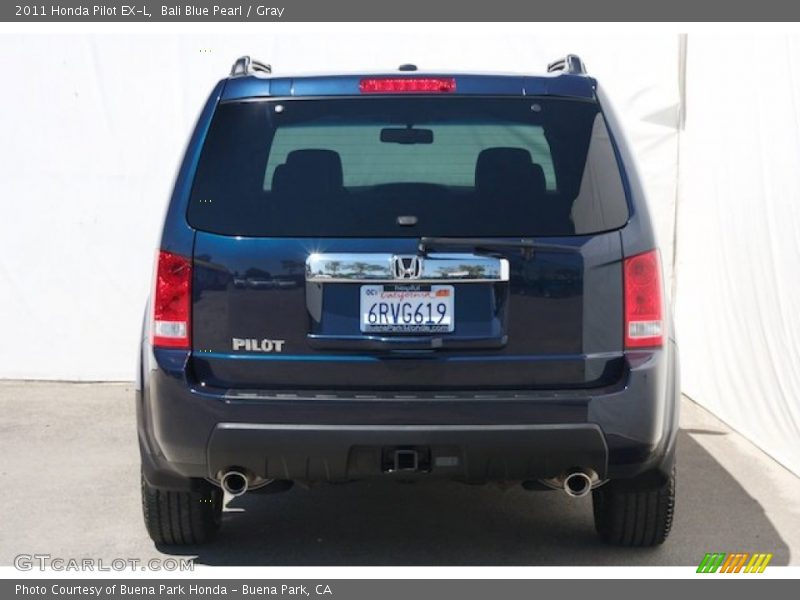 Bali Blue Pearl / Gray 2011 Honda Pilot EX-L