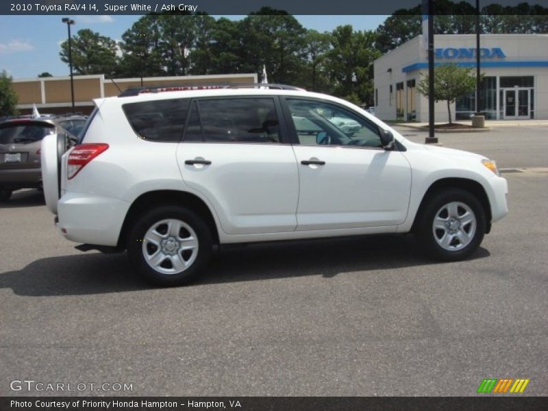 Super White / Ash Gray 2010 Toyota RAV4 I4