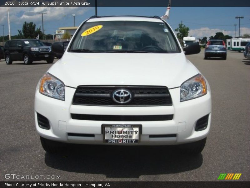 Super White / Ash Gray 2010 Toyota RAV4 I4