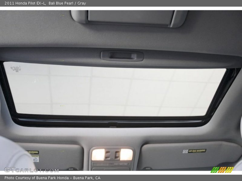 Bali Blue Pearl / Gray 2011 Honda Pilot EX-L