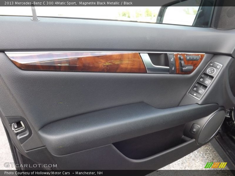 Magnetite Black Metallic / Black 2013 Mercedes-Benz C 300 4Matic Sport