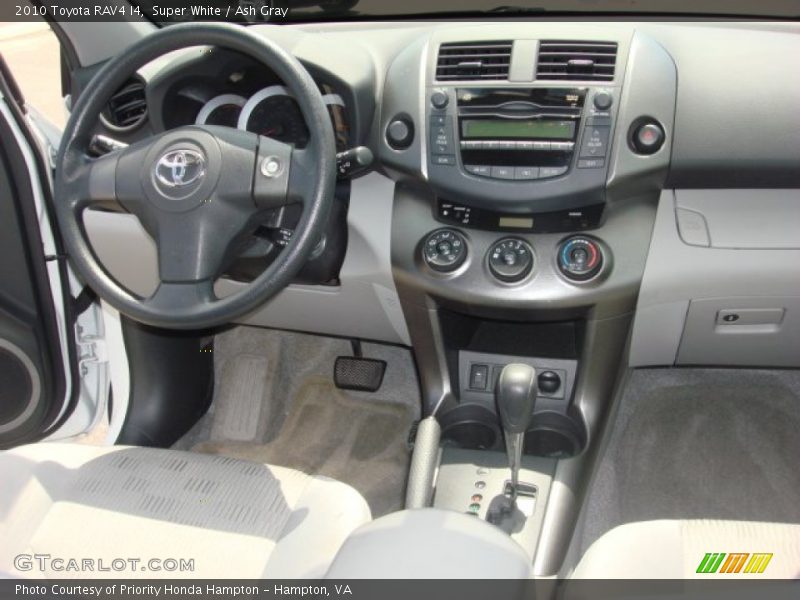 Super White / Ash Gray 2010 Toyota RAV4 I4