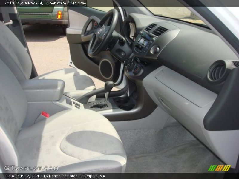 Super White / Ash Gray 2010 Toyota RAV4 I4