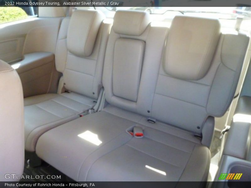 Alabaster Silver Metallic / Gray 2012 Honda Odyssey Touring