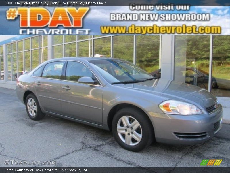 Dark Silver Metallic / Ebony Black 2006 Chevrolet Impala LS