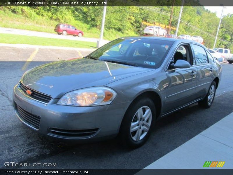 Dark Silver Metallic / Ebony Black 2006 Chevrolet Impala LS