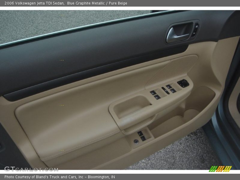 Blue Graphite Metallic / Pure Beige 2006 Volkswagen Jetta TDI Sedan