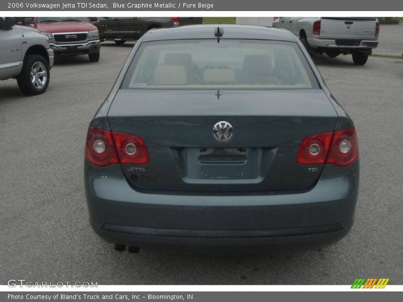 Blue Graphite Metallic / Pure Beige 2006 Volkswagen Jetta TDI Sedan