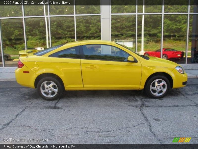 Competition Yellow / Ebony 2007 Pontiac G5