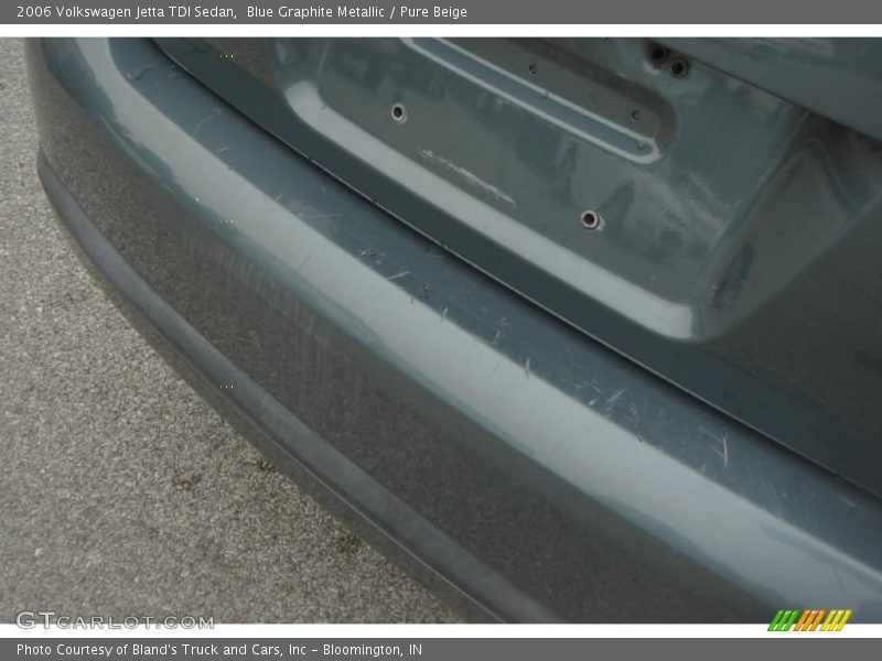 Blue Graphite Metallic / Pure Beige 2006 Volkswagen Jetta TDI Sedan