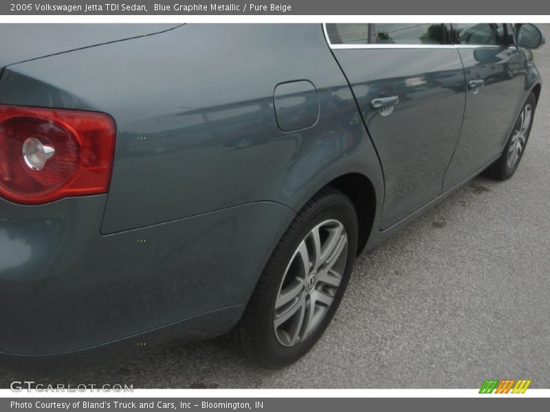 Blue Graphite Metallic / Pure Beige 2006 Volkswagen Jetta TDI Sedan