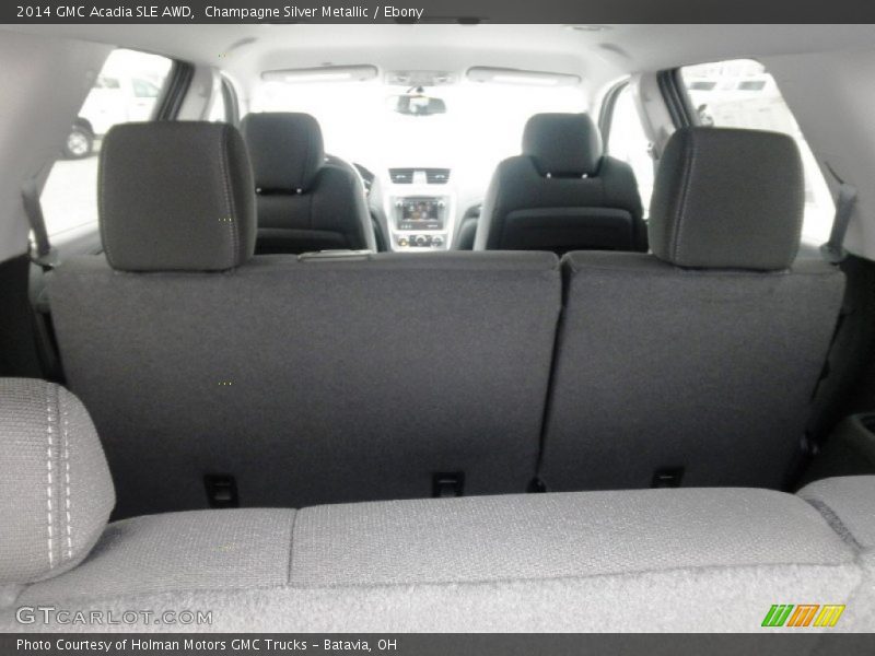 Champagne Silver Metallic / Ebony 2014 GMC Acadia SLE AWD