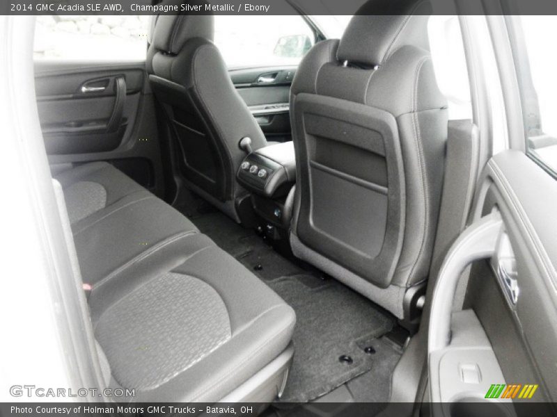 Champagne Silver Metallic / Ebony 2014 GMC Acadia SLE AWD