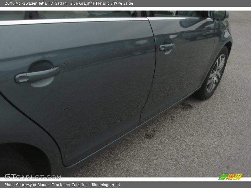 Blue Graphite Metallic / Pure Beige 2006 Volkswagen Jetta TDI Sedan