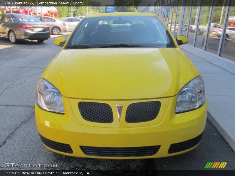 Competition Yellow / Ebony 2007 Pontiac G5