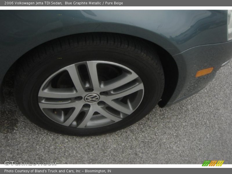 Blue Graphite Metallic / Pure Beige 2006 Volkswagen Jetta TDI Sedan