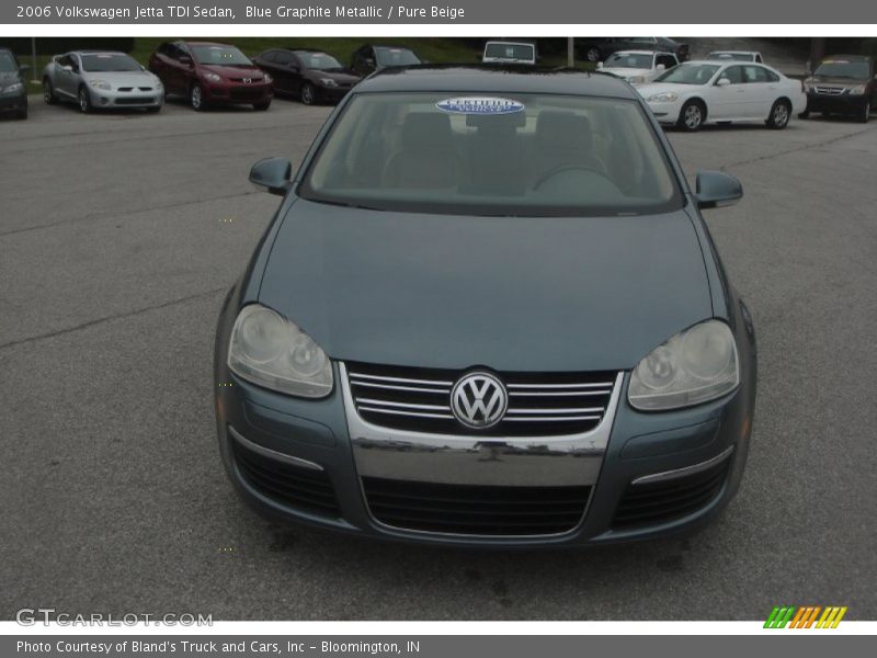 Blue Graphite Metallic / Pure Beige 2006 Volkswagen Jetta TDI Sedan