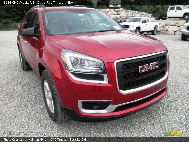 Front 3/4 View of 2014 Acadia SLE