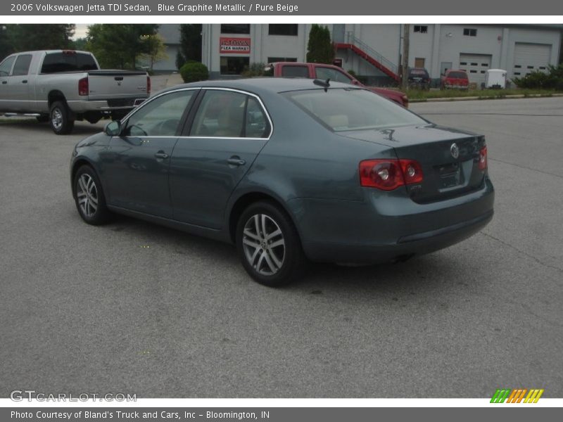 Blue Graphite Metallic / Pure Beige 2006 Volkswagen Jetta TDI Sedan