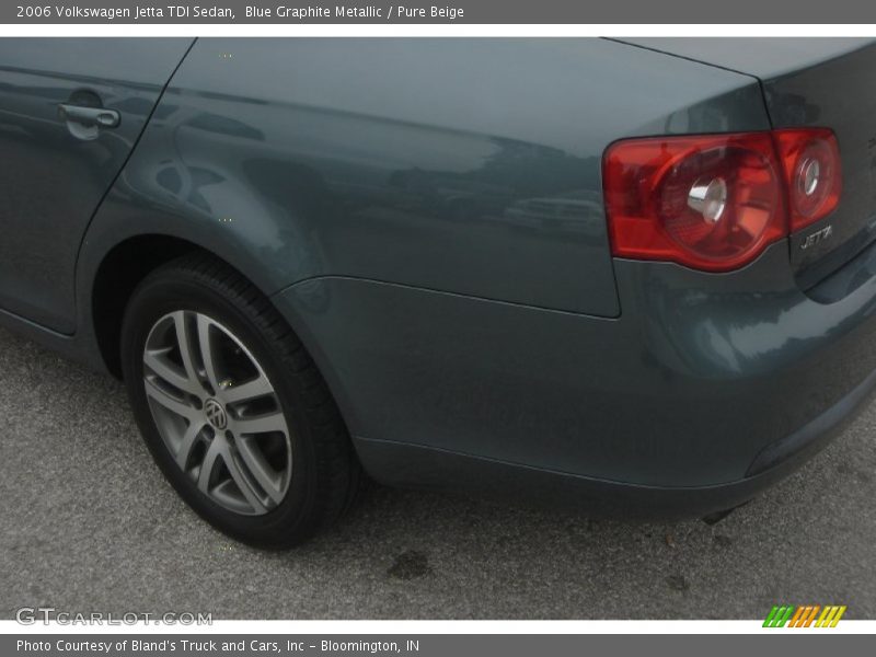 Blue Graphite Metallic / Pure Beige 2006 Volkswagen Jetta TDI Sedan