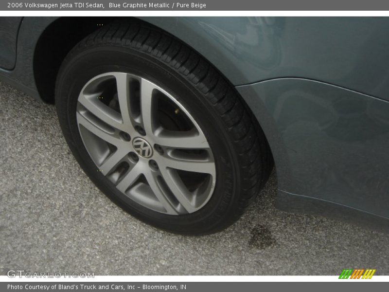 Blue Graphite Metallic / Pure Beige 2006 Volkswagen Jetta TDI Sedan