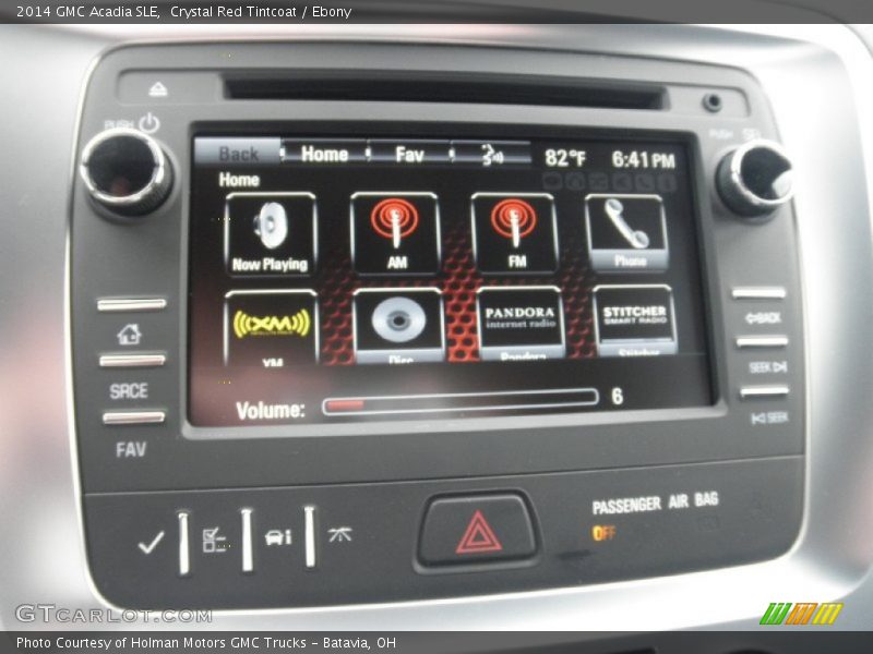 Crystal Red Tintcoat / Ebony 2014 GMC Acadia SLE